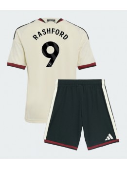 Otroški Nogometna dresi replika Manchester United Marcus Rashford #9 Tretji 2026-27 Kratek rokav (+ hlače)
